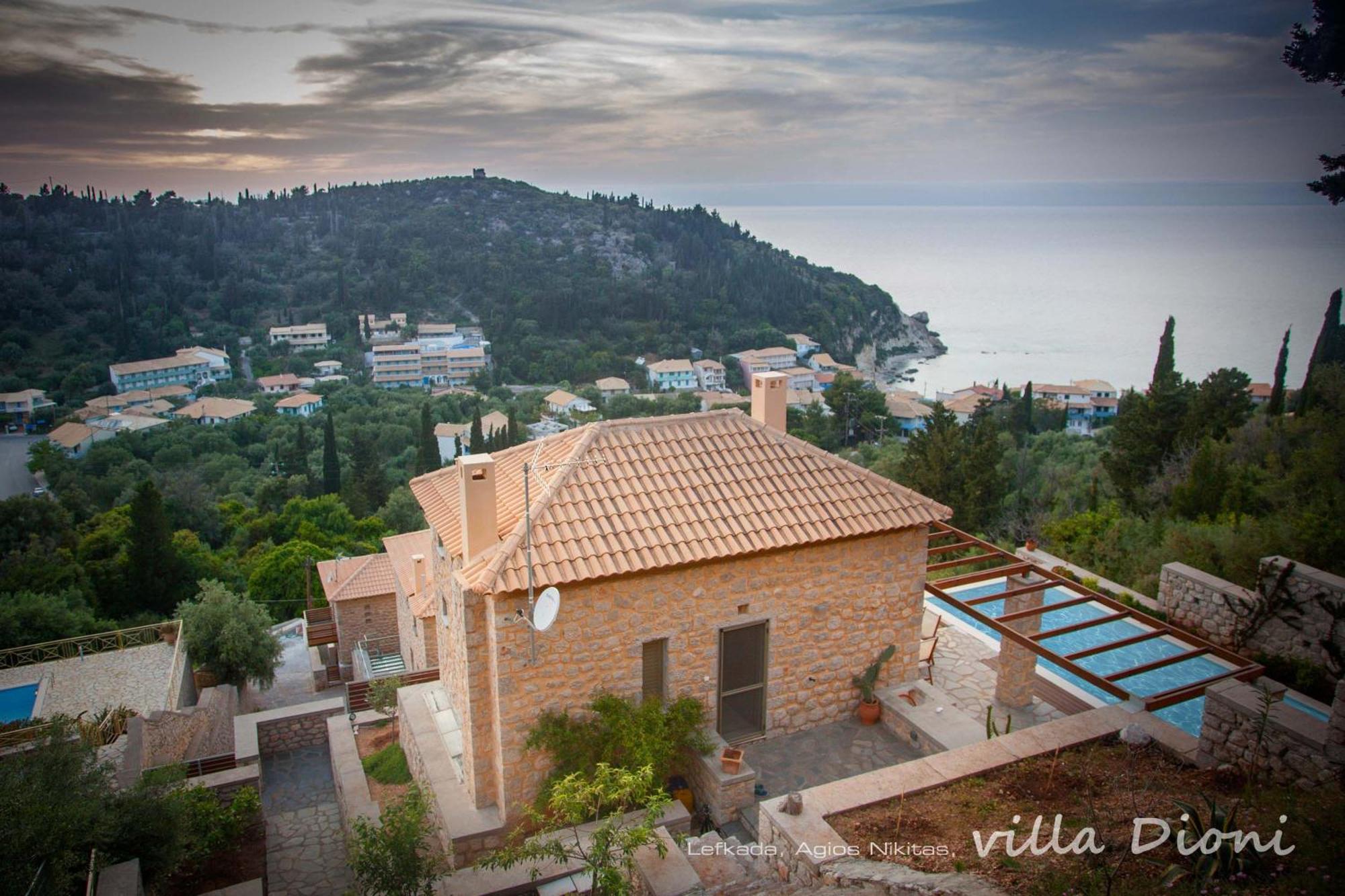Villa Dioni Áyios Nikítas Esterno foto
