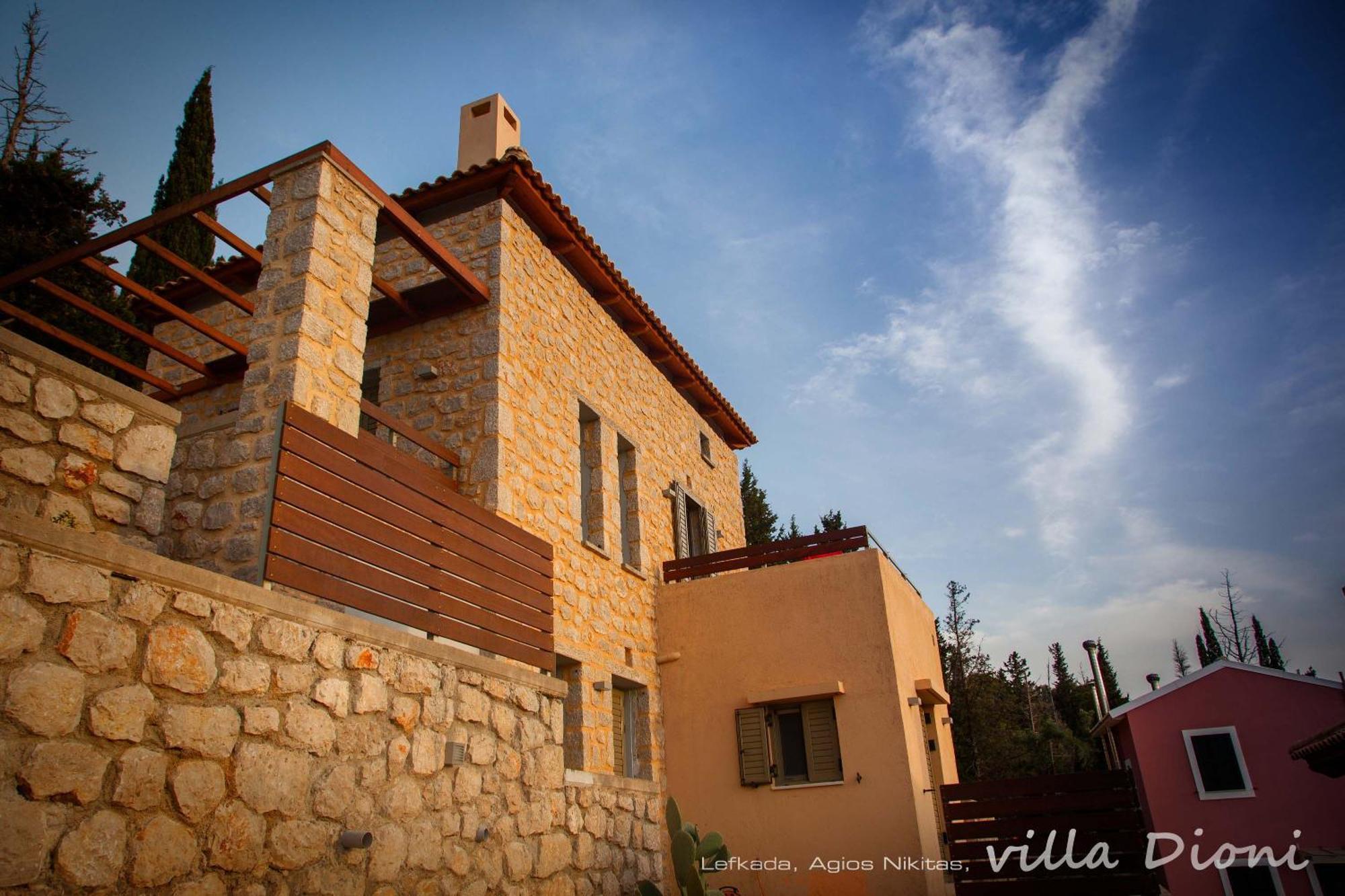 Villa Dioni Áyios Nikítas Esterno foto