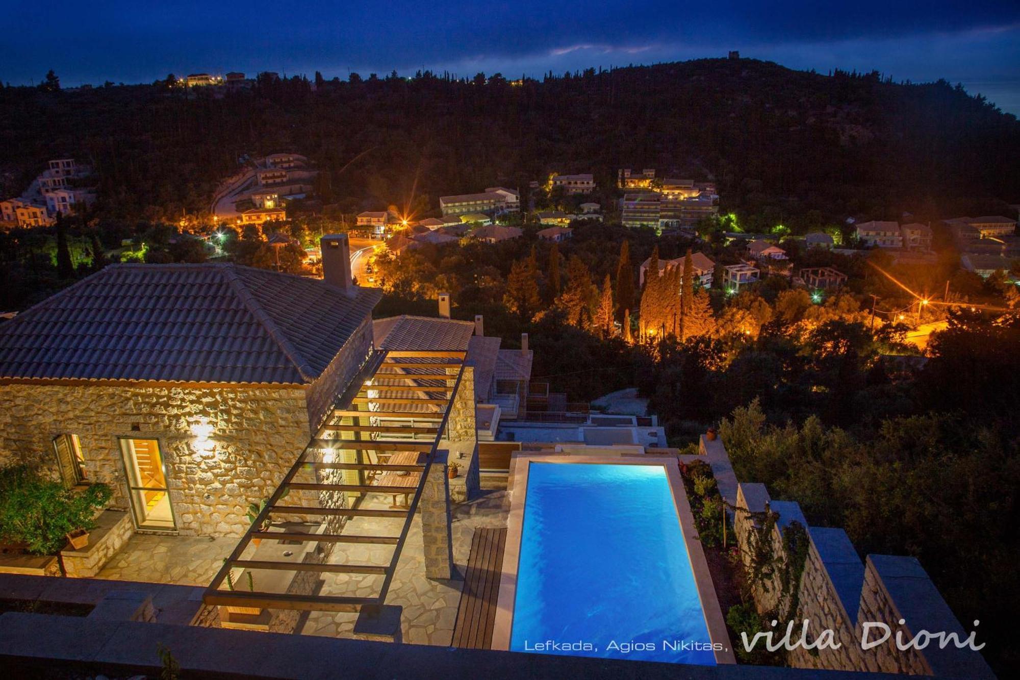 Villa Dioni Áyios Nikítas Esterno foto